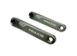 Praxis E-Bike Crank Arm Set 170mm For. Bosch/Yamaha - Black