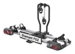 Pro-User Diamond FG2 Bicycle Carrier 2 Bicycles - Black
