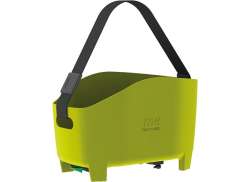Racktime Basket Bag Me 15L With Snap-It Adapter - Green