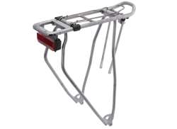 Racktime I-Valo Light Luggage Carrier 28\" Snap-It - Silver