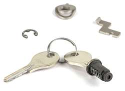 Racktime Locks Set For. Secureit Pannier - Silver