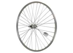 Roland Rear Wheel 27\" Freewheel Rim Brake - Silver