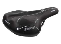 Selle Bassano Suprema 3Zone Bicycle Saddle 185mm - Black
