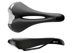 Selle Italia S3 Flow Bicycle Saddle S2 - Black/Silver