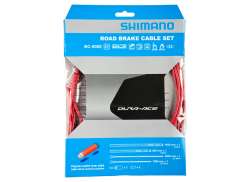Shimano Brake Cable Set BC-9000 Race Front/Rear - Red