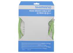 Shimano Brake Cable Set Race PTFE - Green