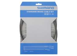 Shimano Brake Cable Set Standard Front/Rear - Black