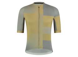 Shimano Veloce Cycling Jersey Men Ss Metallic Yellow - L