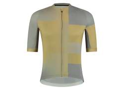 Shimano Veloce Cycling Jersey Men Ss Metallic Yellow - M