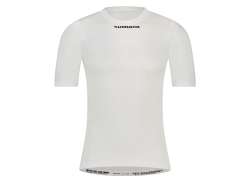 Shimano Vertex Baselayer Shirt Short Sleeve White - L/XL