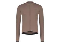 Shimano Vertex Thermal Cycling Jersey Brown - XL