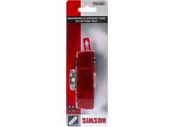 Simson Block Rear Light LED Batteries - Transparent