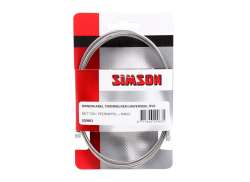Simson Brake Cable 2 Nipples Universal Stainless Steel
