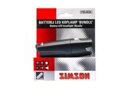 Simson Bundle Headlight LED Batteries - Transparent
