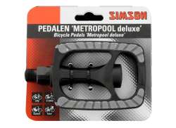 Simson Metropol Deluxe Pedals 021984 - Black