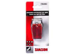 Simson Mini Rear Light LED Batteries - Transparent