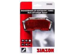 Simson Tunnel Rear Light LED Batteries - Transparent