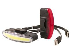 Spanninga Arco Lighting Set LED Battery USB - Black