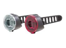 Spanninga Dot Lighting Set LED Batteries &#216;25mm - Black