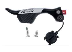 Sram Apex AXS Brake Lever Left 4-Finger Aluminum - Black/Si