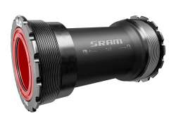 Sram Bottom Bracket Adapter Ceramic T47 DUB 77mm - Black/Red