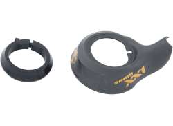 Sram Cover Cap / Clamp For. XX1 DH Right - Black/Gold