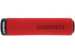 Sram Grips 129mm Red Foam Black Lock Clamp with Caps