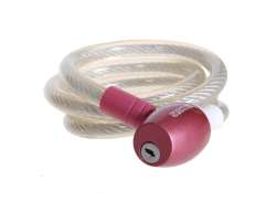 Stahlex Cable Lock 442 &#216;12mm 120cm - Pink