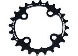 Stronglight Chainring 22T 2x10V Bcd 64mm Black