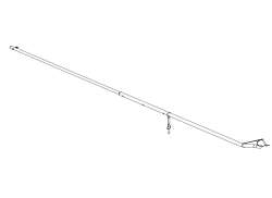 Thule 105383 Ski Kit Replacement Arm LH For Ski Kit 17-X