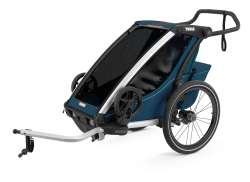 Thule Chariot Cross Bicycle Trailer 1-Child - Majolica Blue