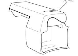 Thule Skiclick Clamp Square 52427 For Thule Skiclick 729