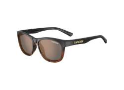Tifosi Swank Cycling Glasses Fade Brown - Black/Brown