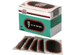 Tip-Top Inner Tube Patch Oval Size 7 74 x 37mm (1)