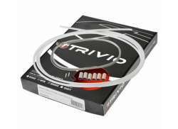Trivio Brake Cable Kit MTB Complete Inox - White