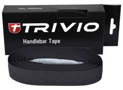 Trivio Handlebar Tape with Bar End Caps - Cork Pro Black