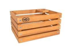 Two-O The Transporter Bicycle Crate 41 x 31 x 21cm - Wooden