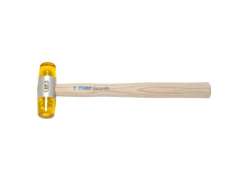Unior Plastic Hammer 40mm - Yellow/Wooden