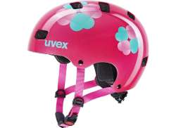 Uvex Kid 3 Childrens Cycling Helmet Pink Flower