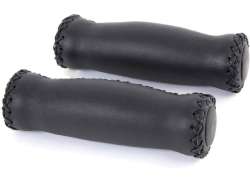 Velo Grips Leather 127mm - Black