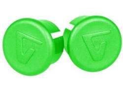 Velox Bar End Cap (1) - Fluor Green