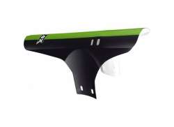 Velox Front Mudguard 25cm Plastic - Black/Green