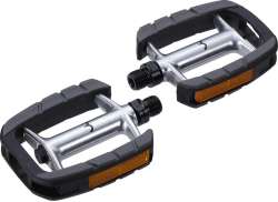 VP 183 Luxe Pedals 9/6\" - Black/Silver