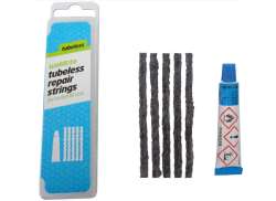 Weldtite Tubeless Repair Kit 6-Parts - Black