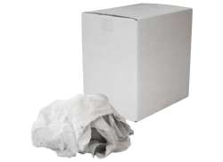 Wiping Cloths Terrycloth White - Box 5kg