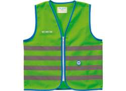 WOWOW Fun Jacket Reflective Children&#180;s Vest Green - Size S