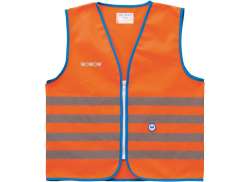 WOWOW Fun Jacket Reflective Children&#180;s vest Orange - Size L