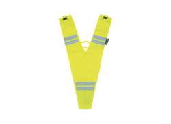 Wowow Safety Collar Textile Fluor Yellow Size L 53x60x30cm