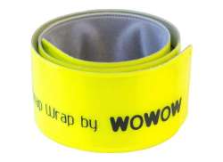 Wowow Snap Tie Reflomax Reflective Bracelet 44x4.3cm Yellow