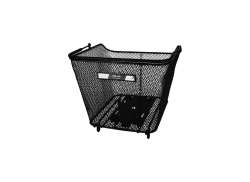 XLC 5:1 B11 Bicycle Basket For Rear 27L Detachable - Black